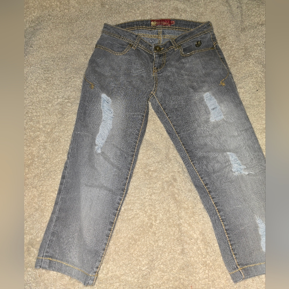 Apple Bottom Capri Length Jrans. Size 7/8 GUC